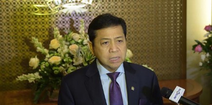 Setya Novanto bebas bersyarat dari Lapas Sukamiskin Bandung. (X@S.Novanto)